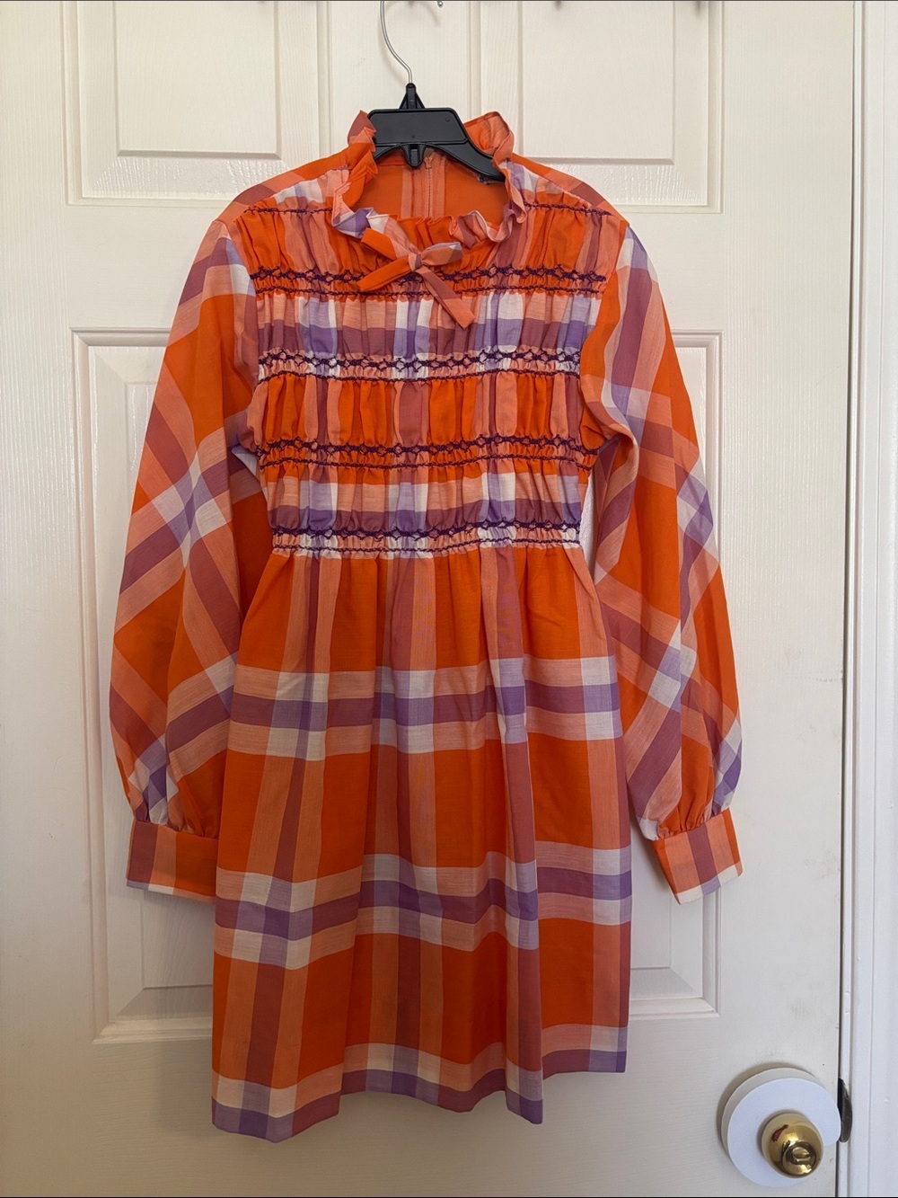 Vintage Polly Flinders Hand Smocked Dress